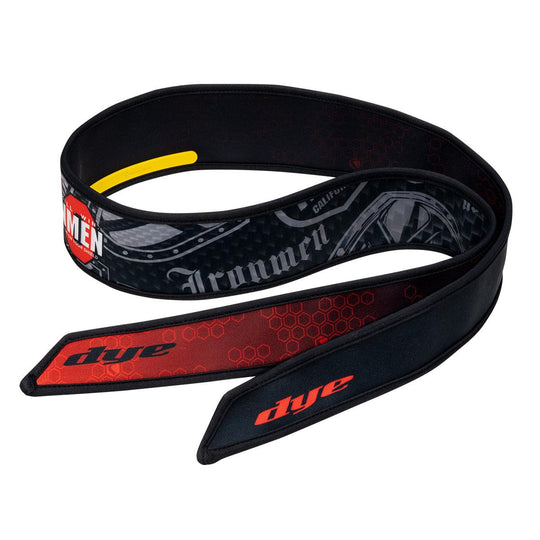 DYE X HALO - HEAD TIE - IM SHIELDS 40 BLACK/RED - DYE Precision Germany GmbH
