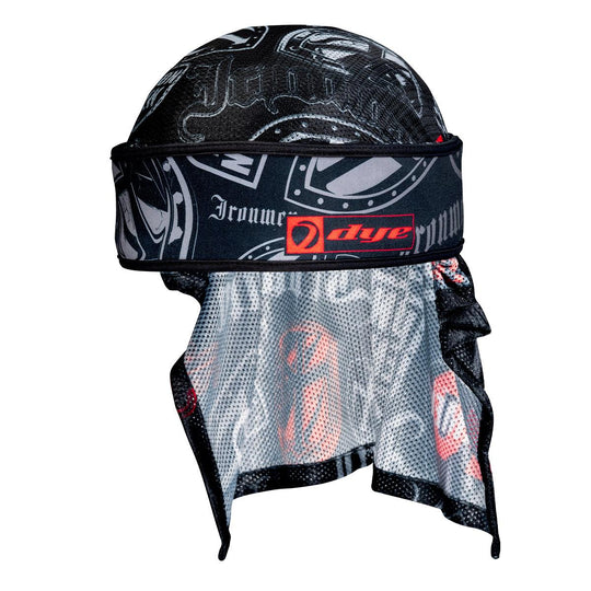 DYE X HALO - HEAD WRAP - IM SHIELDS 40 BLACK/RED - DYE Precision Germany GmbH