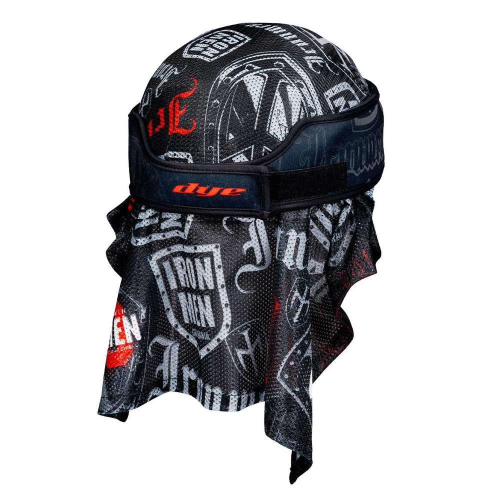 DYE X HALO - HEAD WRAP - IM SHIELDS 40 BLACK/RED - DYE Precision Germany GmbH