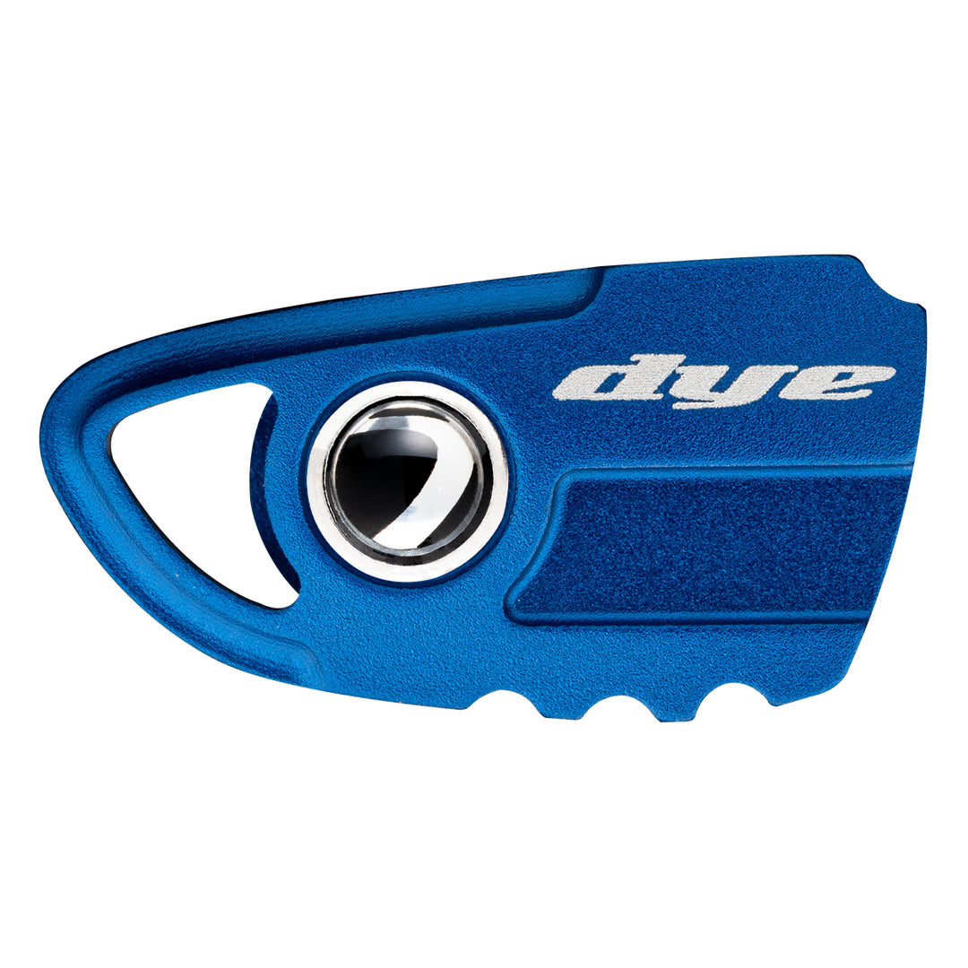 Aluminium Knob blau