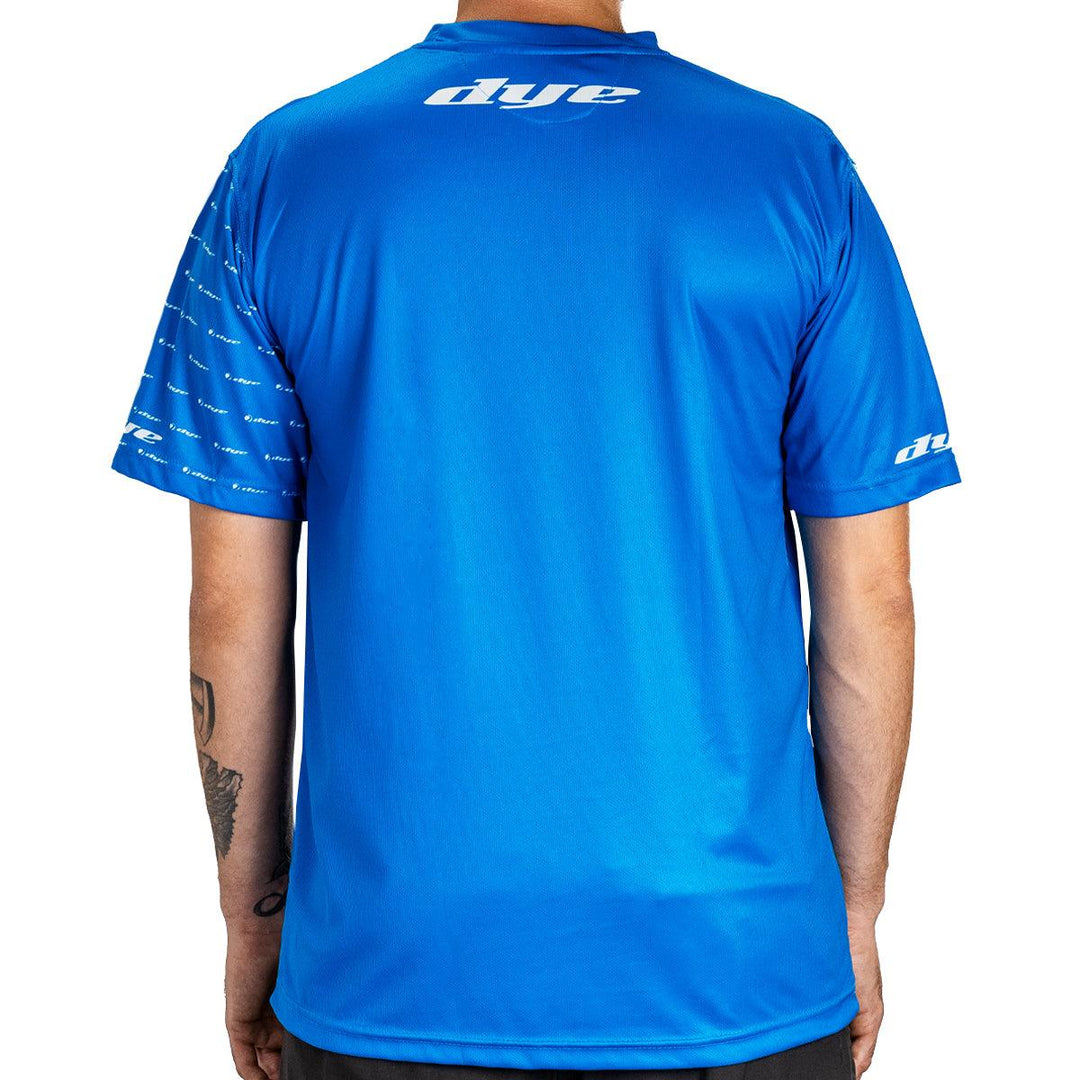 Shirt Dye-Fit Sphere Repeat Cyan - DYE Precision Germany GmbH