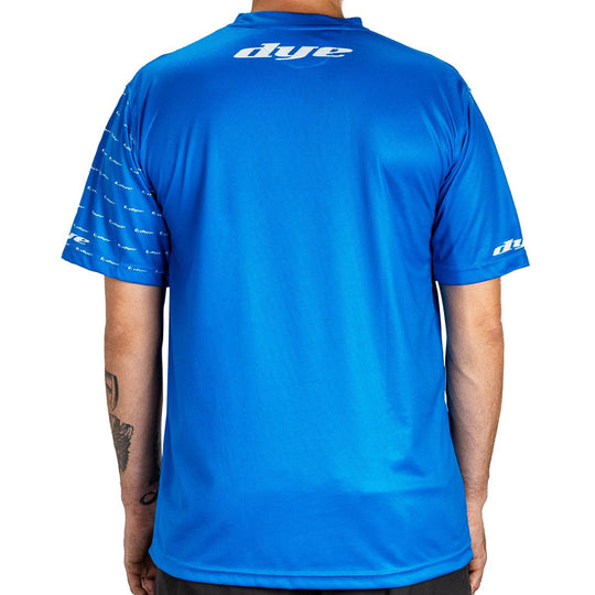 Shirt Dye-Fit Sphere Repeat Cyan - DYE Precision Germany GmbH