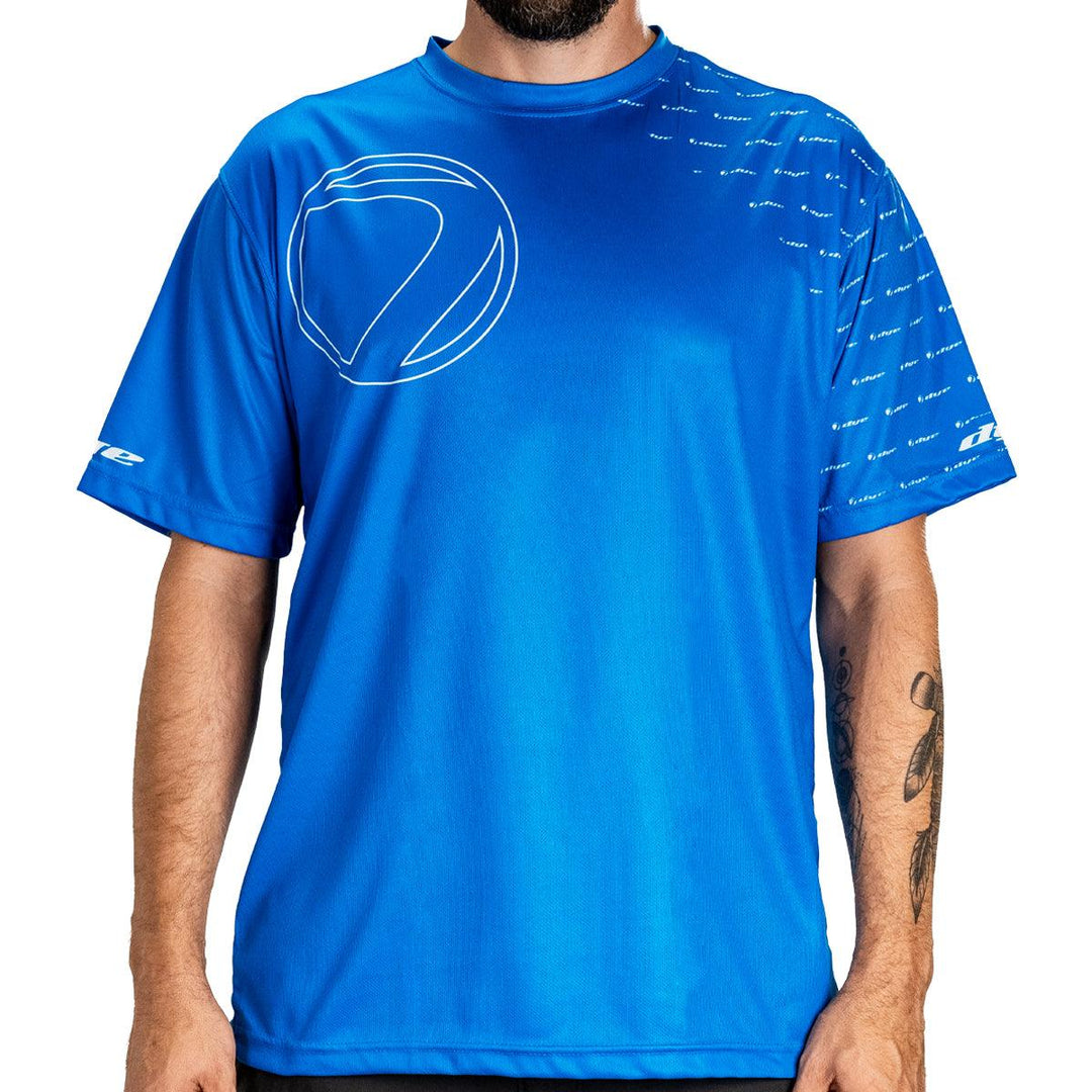 Shirt Dye-Fit Sphere Repeat Cyan - DYE Precision Germany GmbH