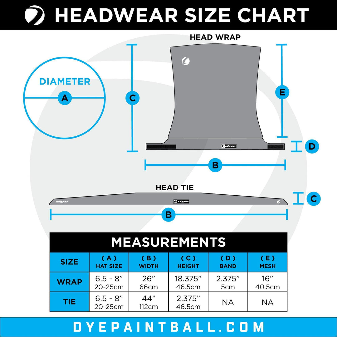 DYE X HALO - HEAD WRAP - DYEFLECTARN - DYE Precision Germany GmbH