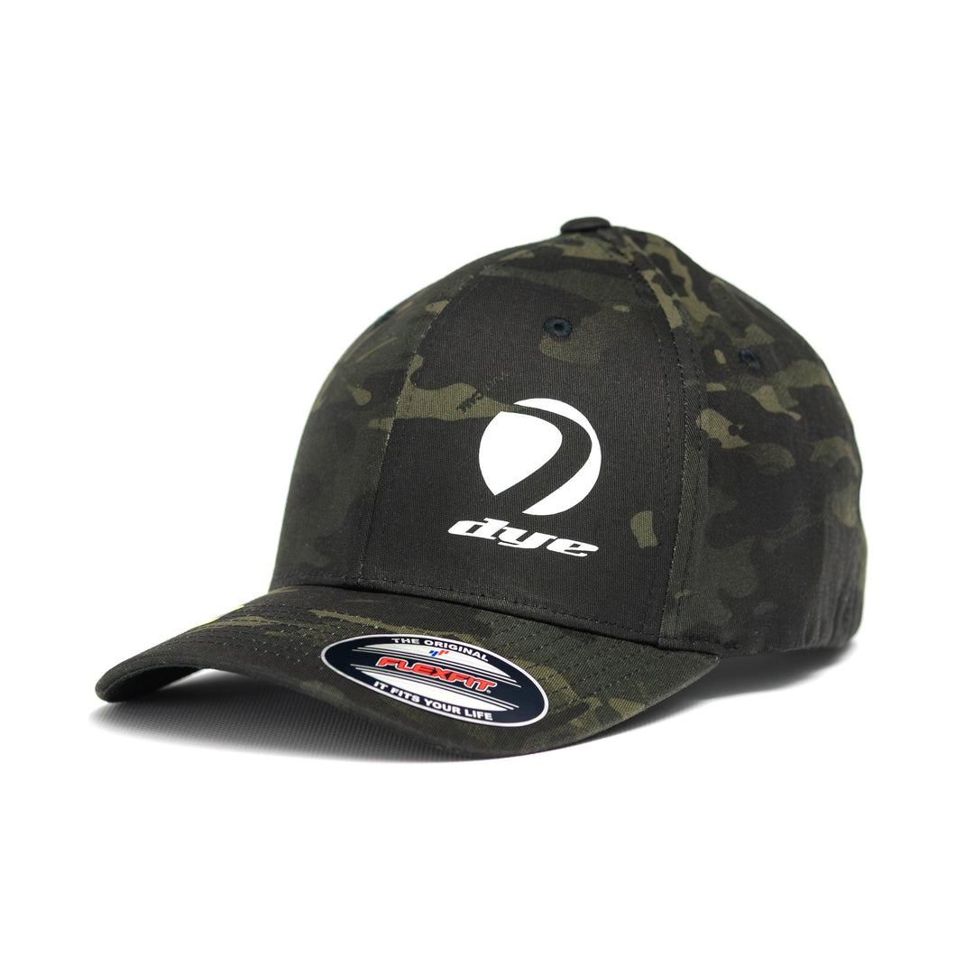 LOGO CAP FLEX FIT MULTICAM BLACK