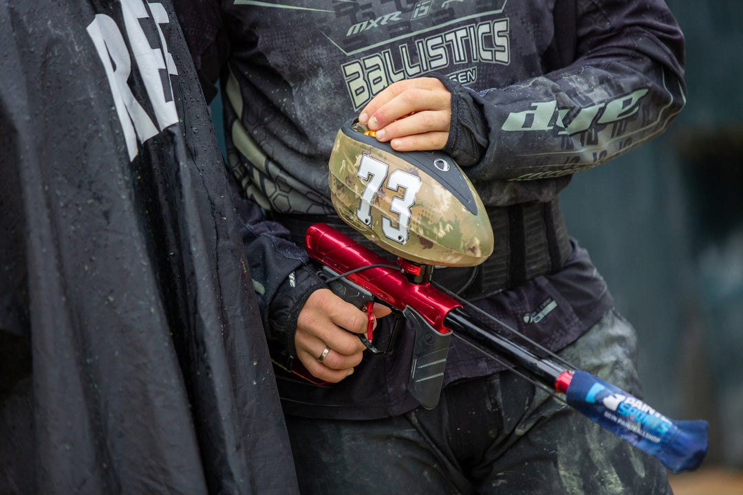 How far does a Paintball Marker shoot?