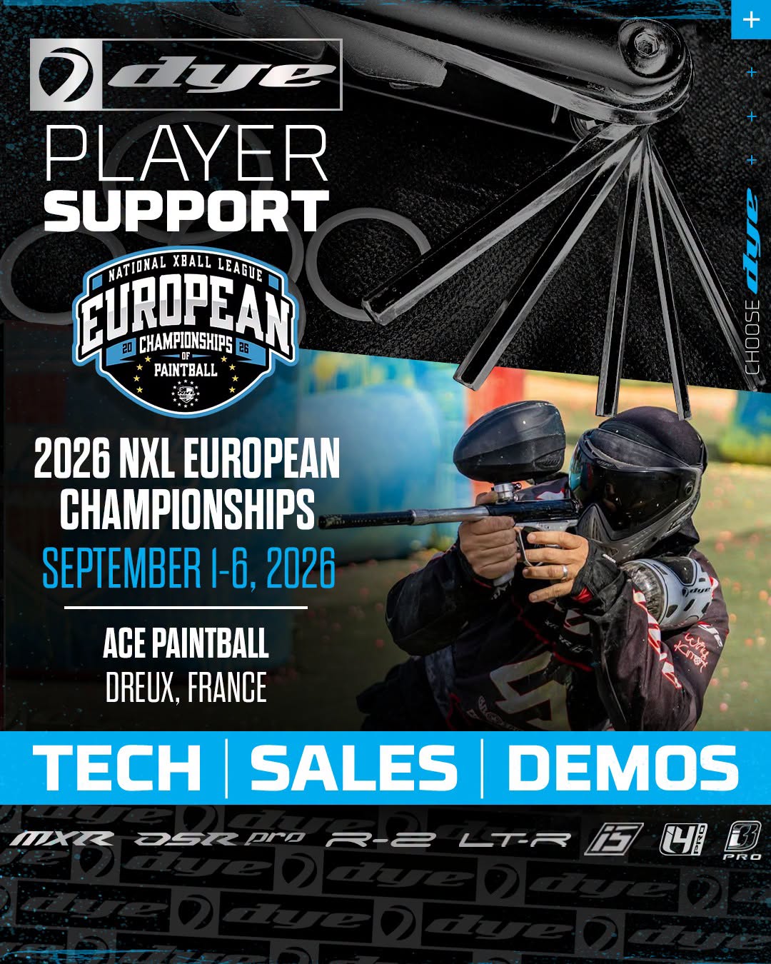 DYE x European Championships - Dreux, France