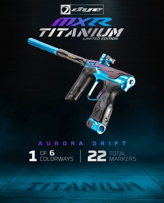 DYE MXR Titanium Limited Edition – Aurora Drift