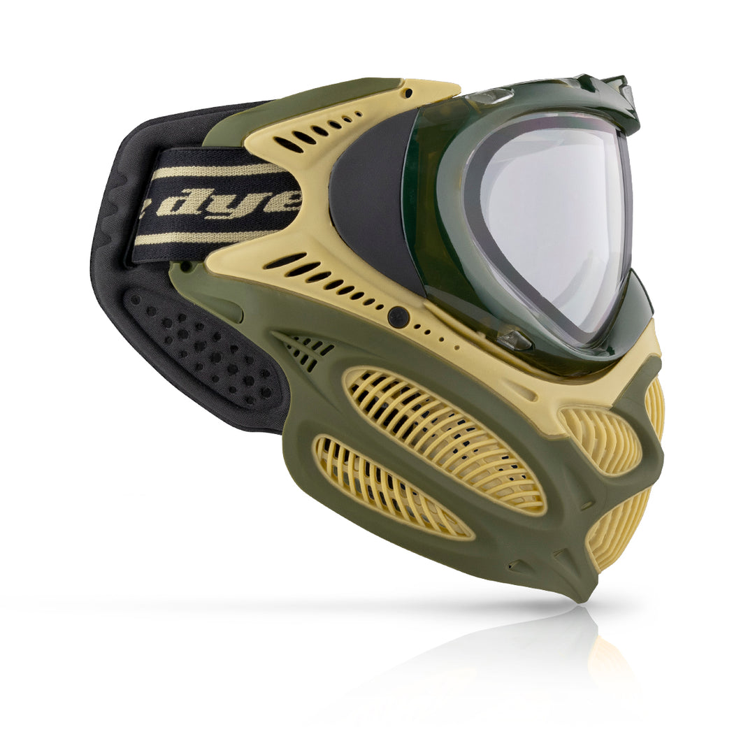 DYE i3 PRO GOGGLE - TAC OLIVE
