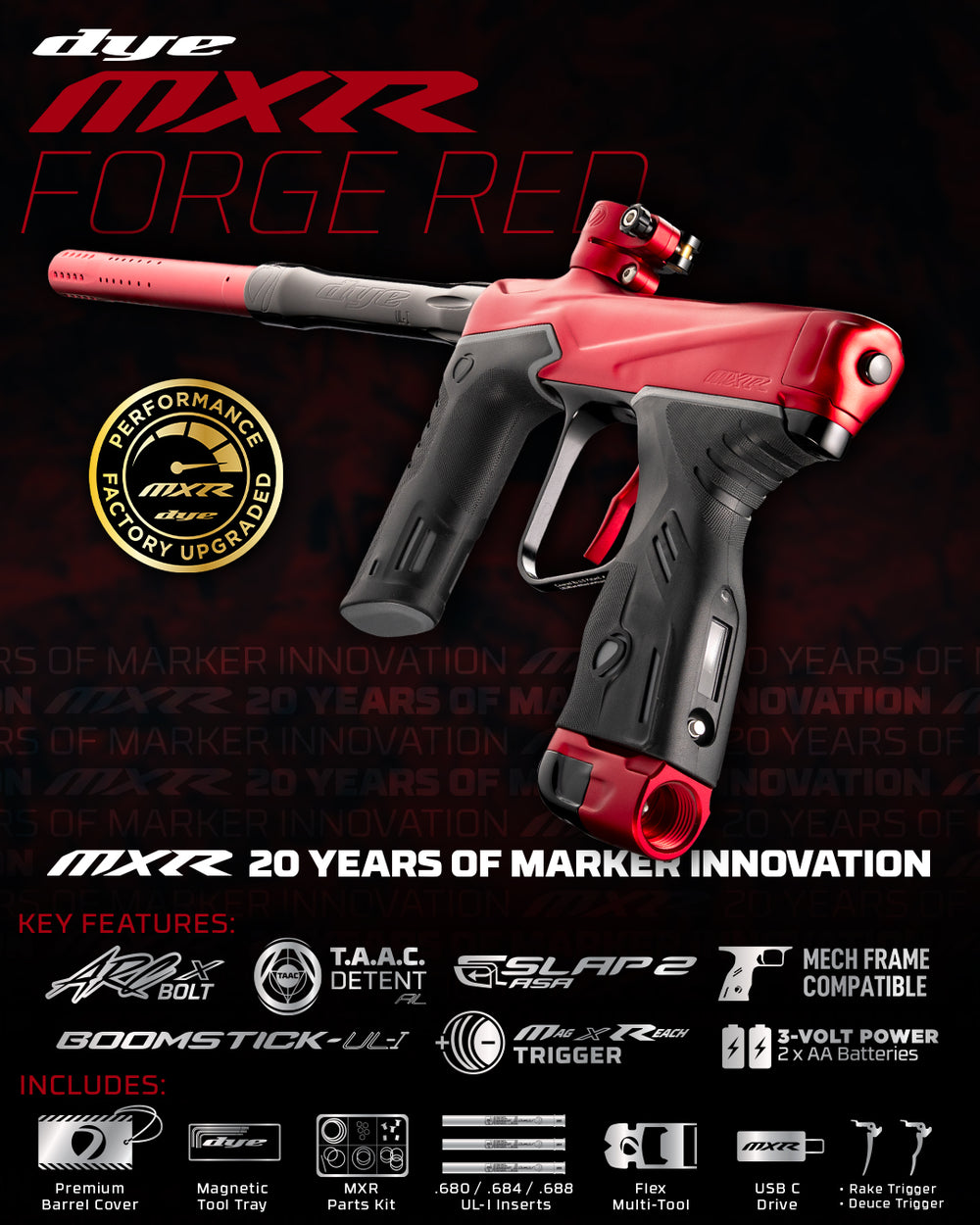 MXR FORGE RED