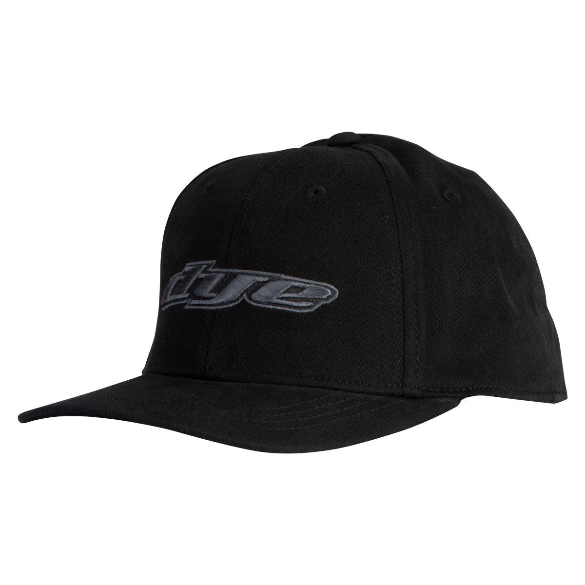 DYE HAT LOGO FLEX CURVED BLACK/GREY - DYE Precision Germany GmbH